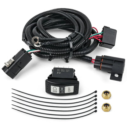 Smart LED Light Switch Wiring Harness For Can-Am Defender HD11 Replace 715009886