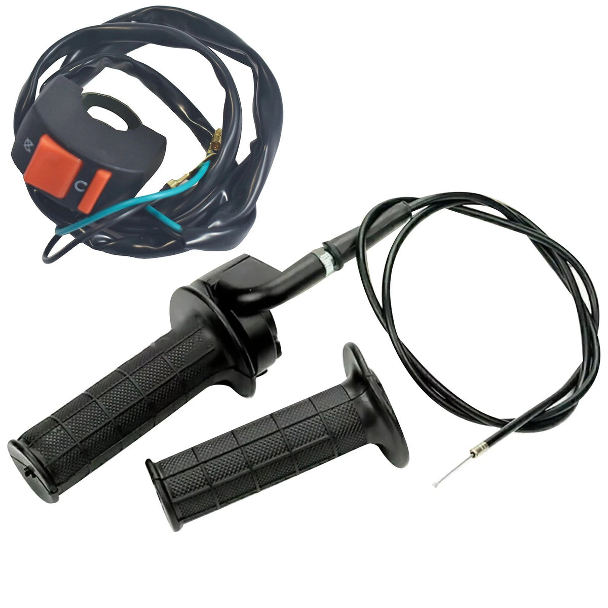 Throttle Control Cable Kit With Kill Switch For Baja MB200 200cc 6.5hp ATV Quad