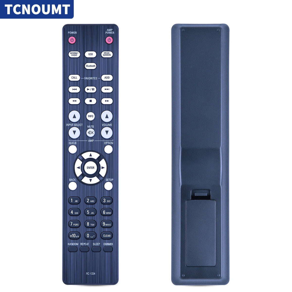 RC-1224 Remote Control For Denon AV Audio System DNP-800NE DNP800NE