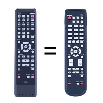 NC003 Remote Control For Magnavox HDD DVD Recorder MDR515/F7 MDR533H/F7