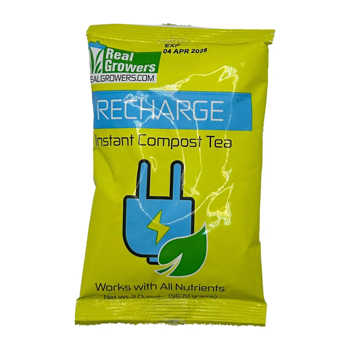 Real Growers Recharge - Soil Microbe Superpack Natural Plant Growth...