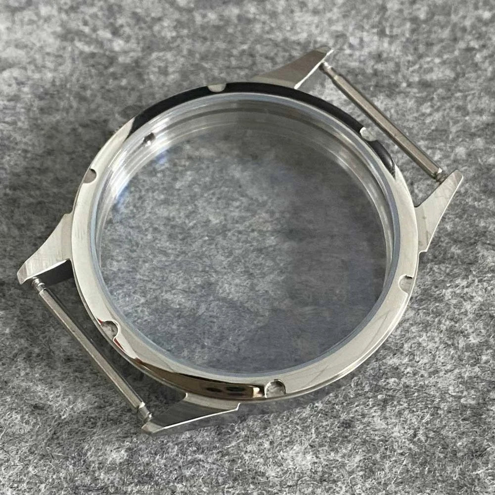 42mm Stainless Steel Watch Case Set With Crown For ETA6497 6498 ST3600 Movement