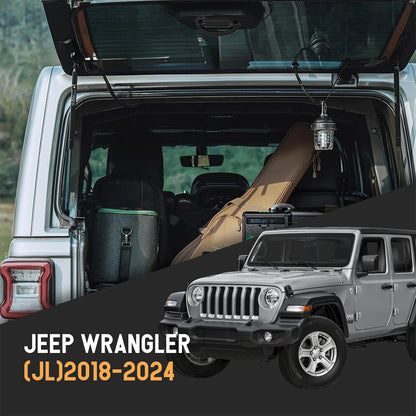 Rear Grab Handle for Jeep Wrangler JL 2018-2024 Black