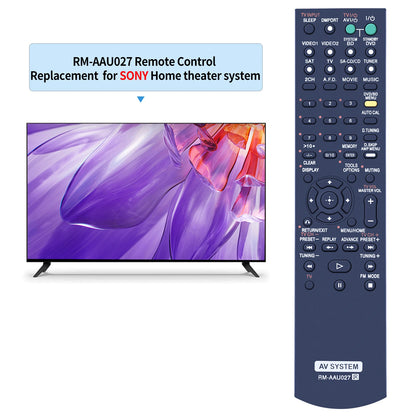 RM-AAU027 Remote Control For Sony AV Receiver STR-KM5000 HT-DDW5500