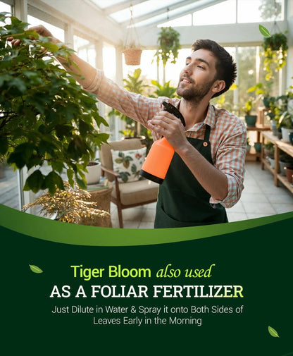 FoxFarm Tiger Bloom Liquid Plant Food - Phosphorus Fertilizer for 1 pint