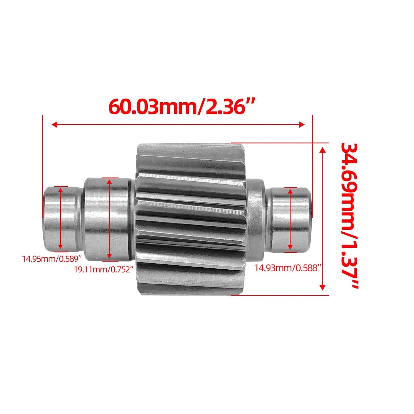 Racing Final Drive Gear Set fit for High Performance GY6 150cc 180cc 17-36T