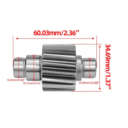 Racing Final Drive Gear Set fit for High Performance GY6 150cc 180cc 17-36T