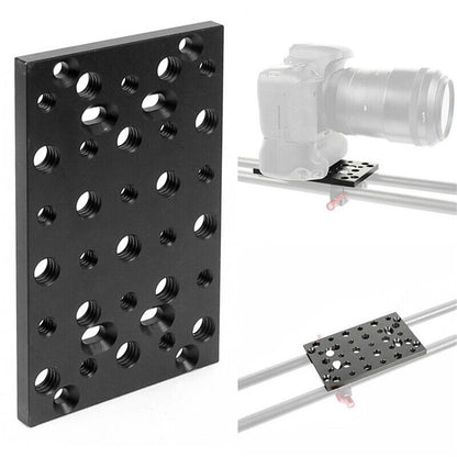 Camera Cheese Plate Baseplate 1/4" 3/8" For Canon 5D2 5D3 5D4 For Sony For Nikon