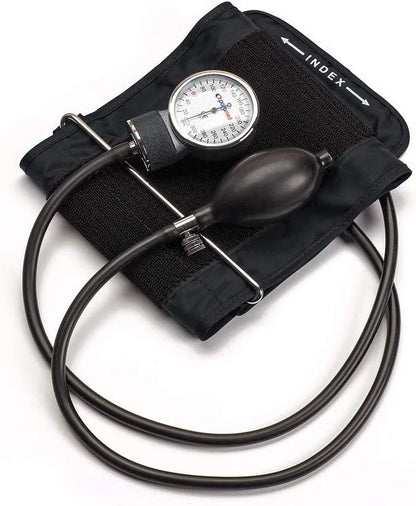 PARAMED Aneroid Sphygmomanometer – Manual Blood 1 Count (Pack of 1), Black