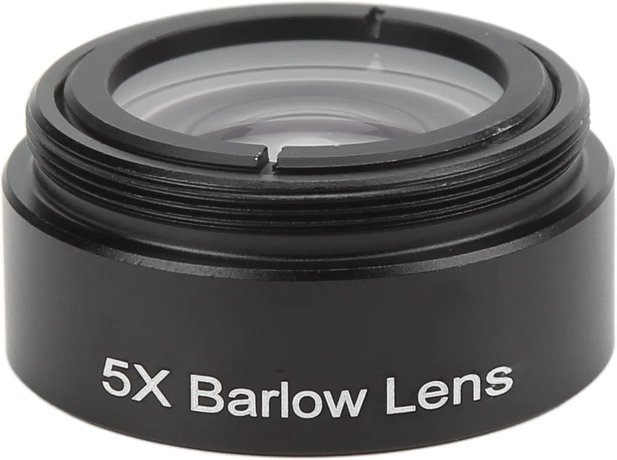 VBESTLIFE 5X Barlow Lens, M28.6 Threaded Stereo Microscope Auxiliary...