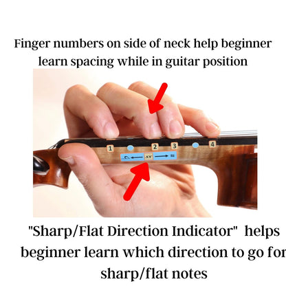Fantastic Finger Guide for Violins Kids/Adult Beginner | 1/2, multi-color