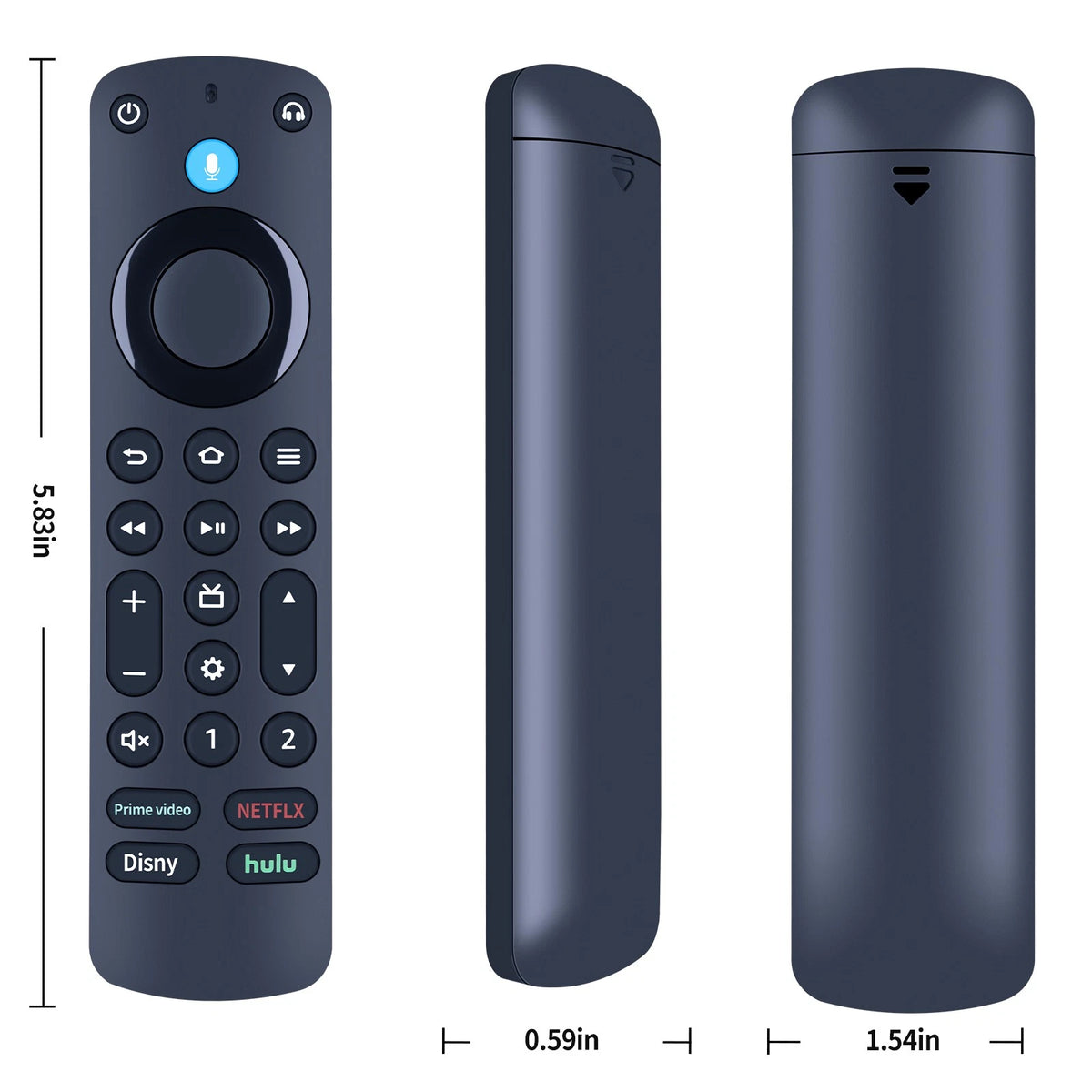For Amazon Fire TV Alexa Voice Remote Pro With Backlight -