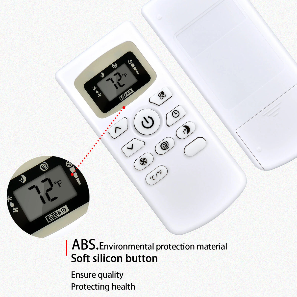Remote Control For Black+ Decker Portable Air Conditioner BPACT08WT