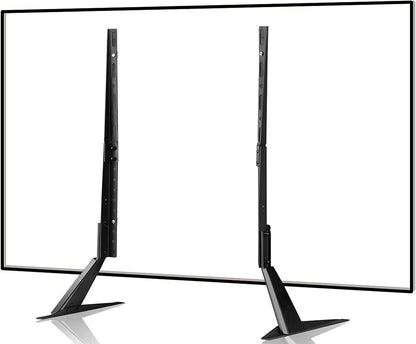 Universal TV Stand, Metal Legs for 20-65 inch youth large / 11-13, Black