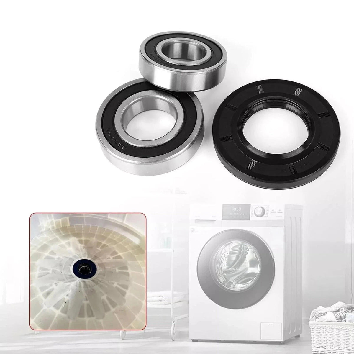 For Samsung Washing Machine Premium Bearing Seal Kit DC62-00156A 6601-002637