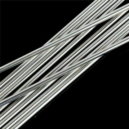 50Pcs 1.6mm Low Temperature Welding Cored Wire Aluminum Brazing Solder Rods aa