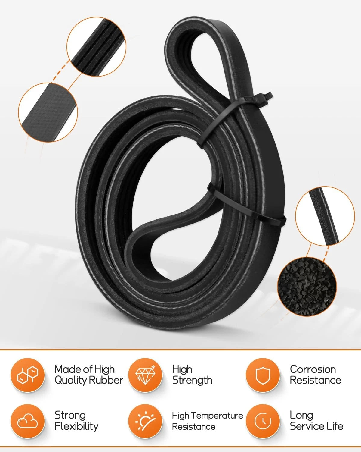 ULXIOM 9490-000-7915 Drive Belt Fit for Stihl TS800 Cutquik Saw Replace...
