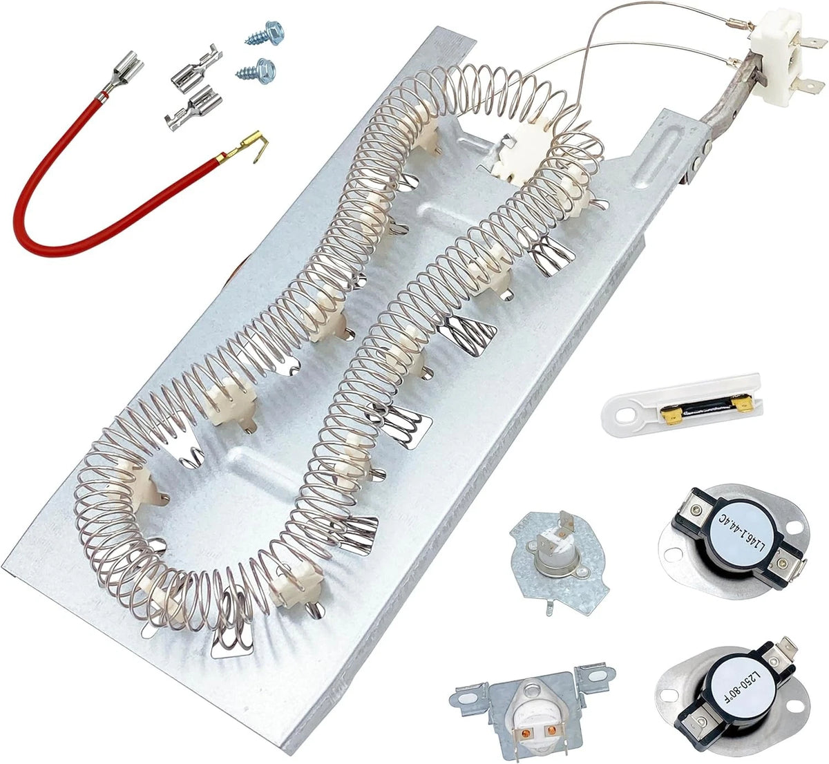 Dryer Heating Element Assembly for Whirlpool Duet WED8000DW4...