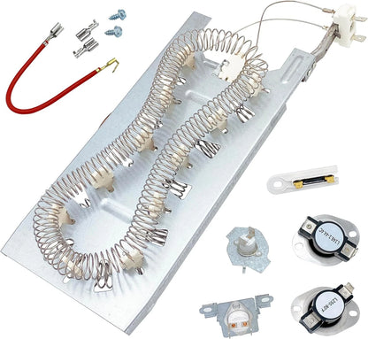 Dryer Heating Element Assembly for Whirlpool Duet WED8000DW4...