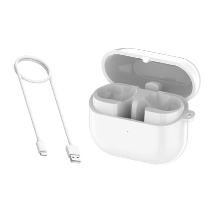 1Pc Charging Box White w/ Cable For Samsung Galaxy Buds3 Pro SM-R630 Earphones