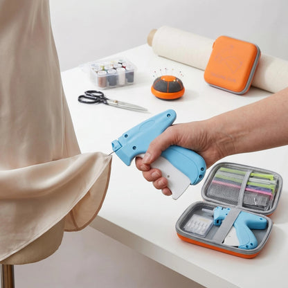 Stitch Gun for Clothes, Handheld Quick Clothing Fixer - No Sew Sewing Kit...
