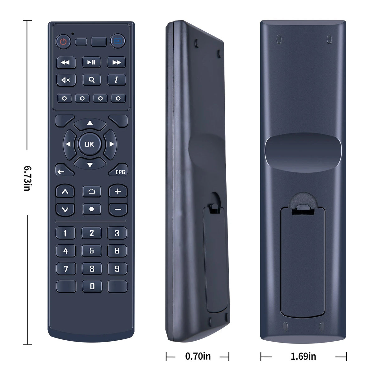 Remote Control For Dekoder Polsat box 4K, 4K lite without Voice