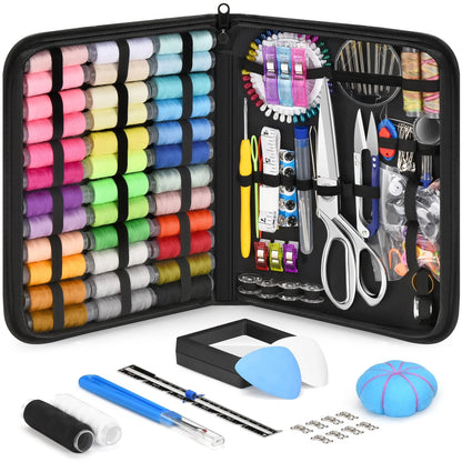 Baryfokwo Sewing Kit for Adults with Ultra Sharp Fabric Large, Colorful