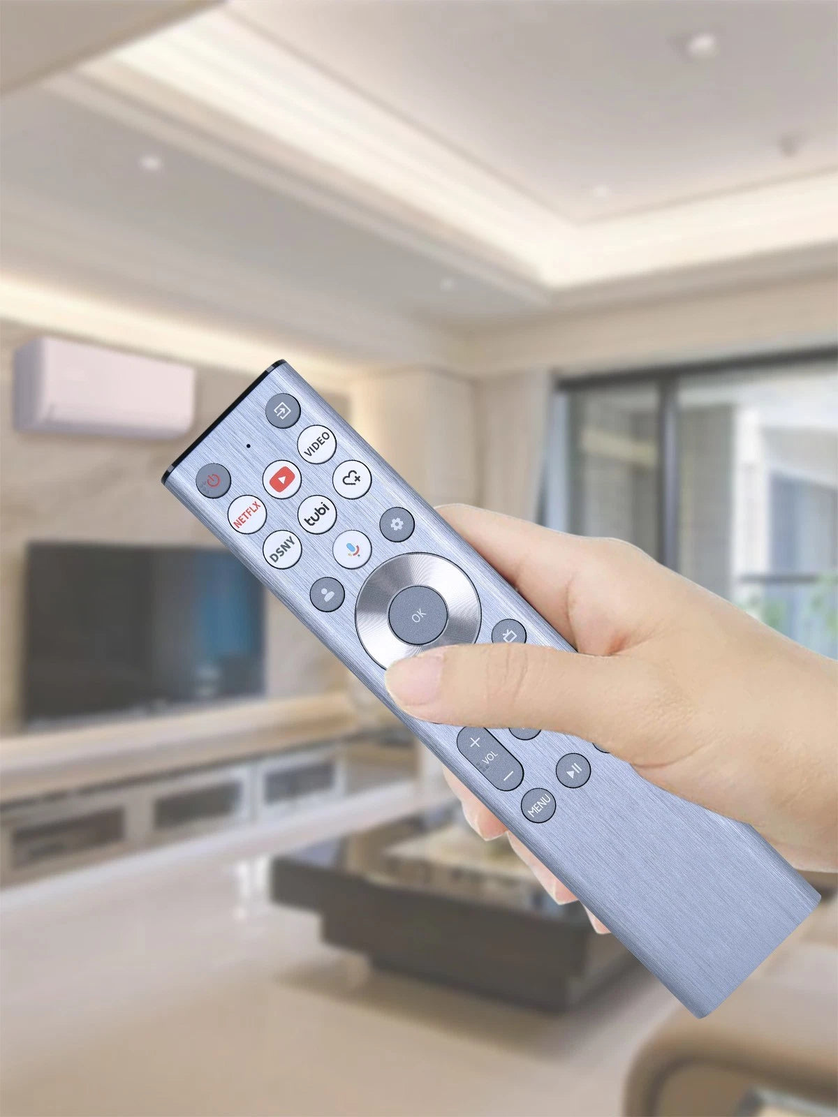 ERF6A80 Voice Remote Control For Hisense TV U6 U7 U8 Series 55U8N 65U8N 75U8N