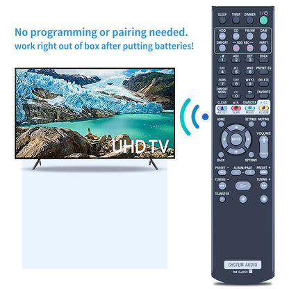 RM-GJ05K Remote Control For Sony Audio System NAS-SC55PKE NAS-SE35HD