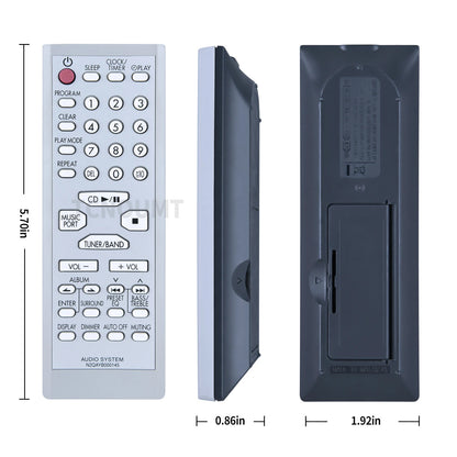 N2QAYB000145 Remote Control For Panasonic CD Stereo Audio System SA-PM4