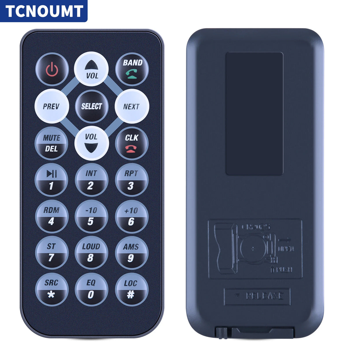 Remote Control For Pyle PLRMR23BTW PLMRCW1 Marine Bluetooth CD Radio Receiver