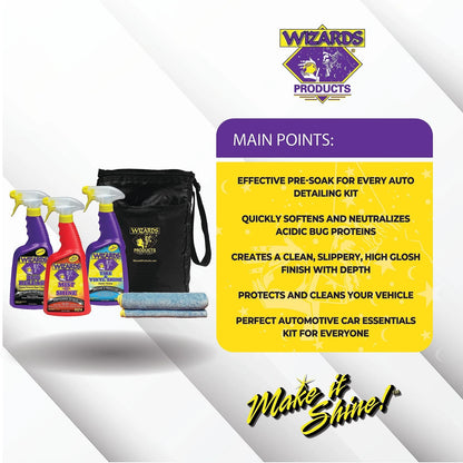 Wizards Automotive Quick Kit - 5-Piece 66 Ounce (Pack of 1), (5 pc)