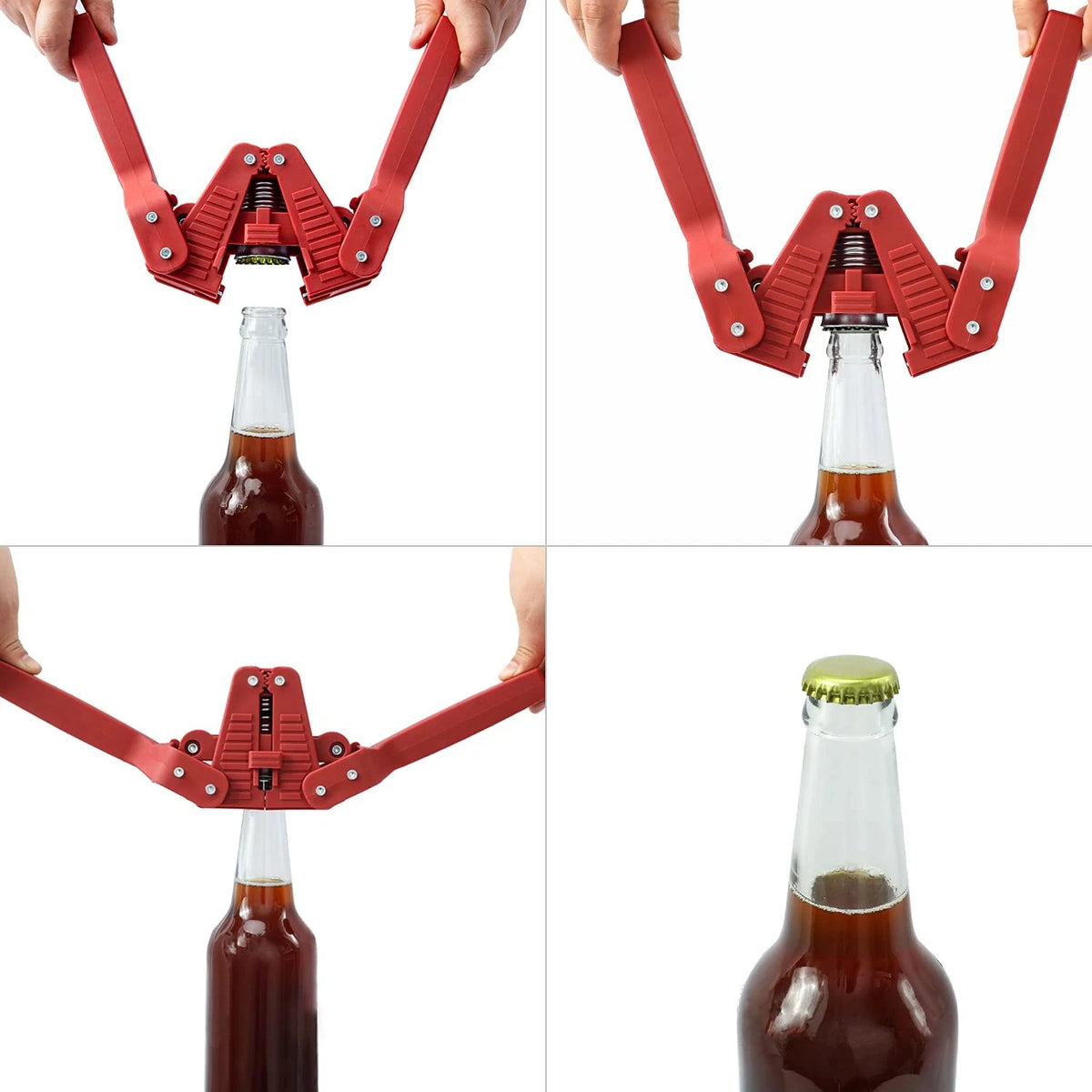 Brewland Beer Bottle Capper and Caps Kit, Crown