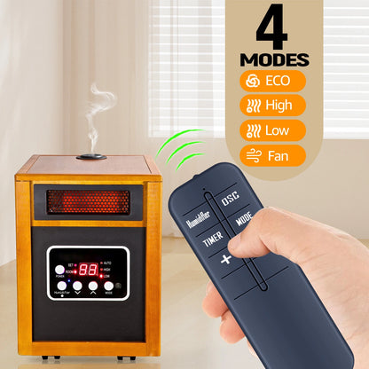 Replacement Remote Control For Dr Infrared Heater DR-998, 1500W, Space Heater