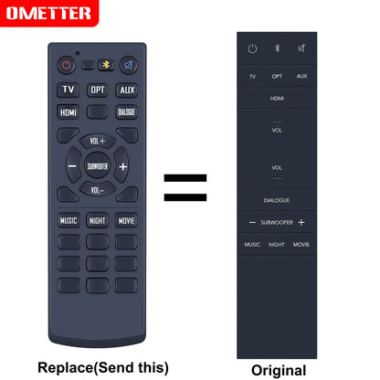 Remote Control For Definitive Technology Studio 3D Mini Sound Bar -