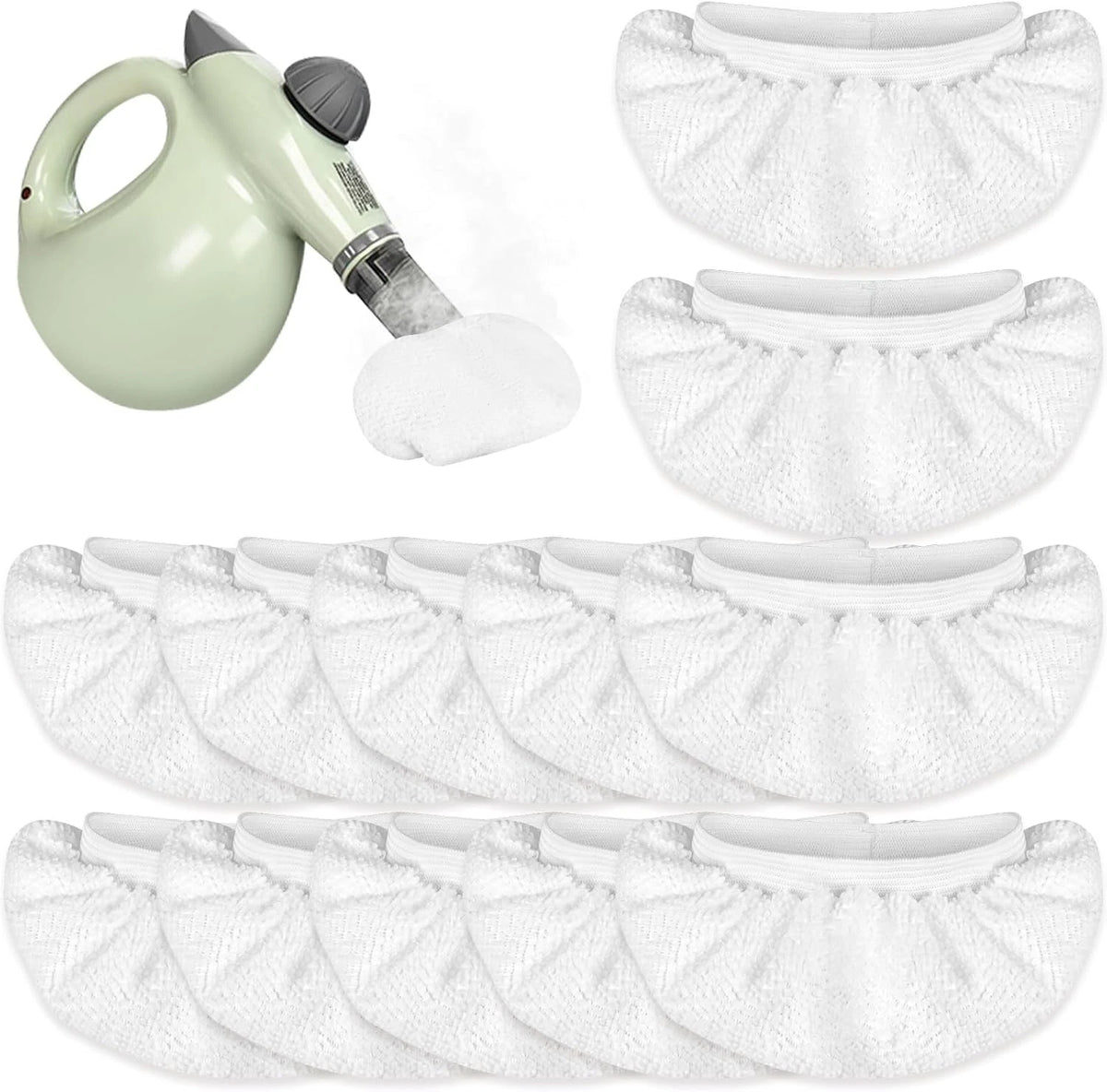12 Pack Microfiber Cloth for Handheld Steam Shot, Cleaner 12
