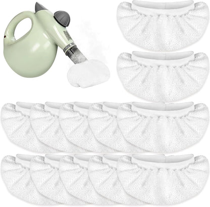 12 Pack Microfiber Cloth for Handheld Steam Shot, Cleaner 12