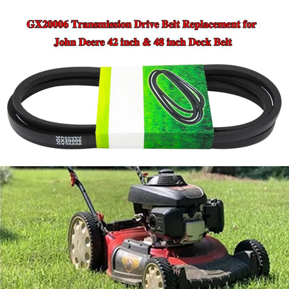0.5in/1.3cm Width Transmission Mower Drive Belt Fits For John Deere X125-X165
