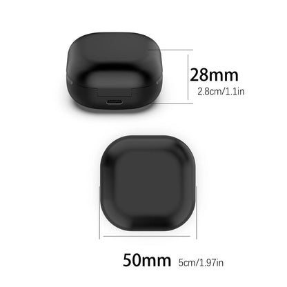 Black Earbuds Charging Case Charger Box with Battery For Galaxy Buds Live E