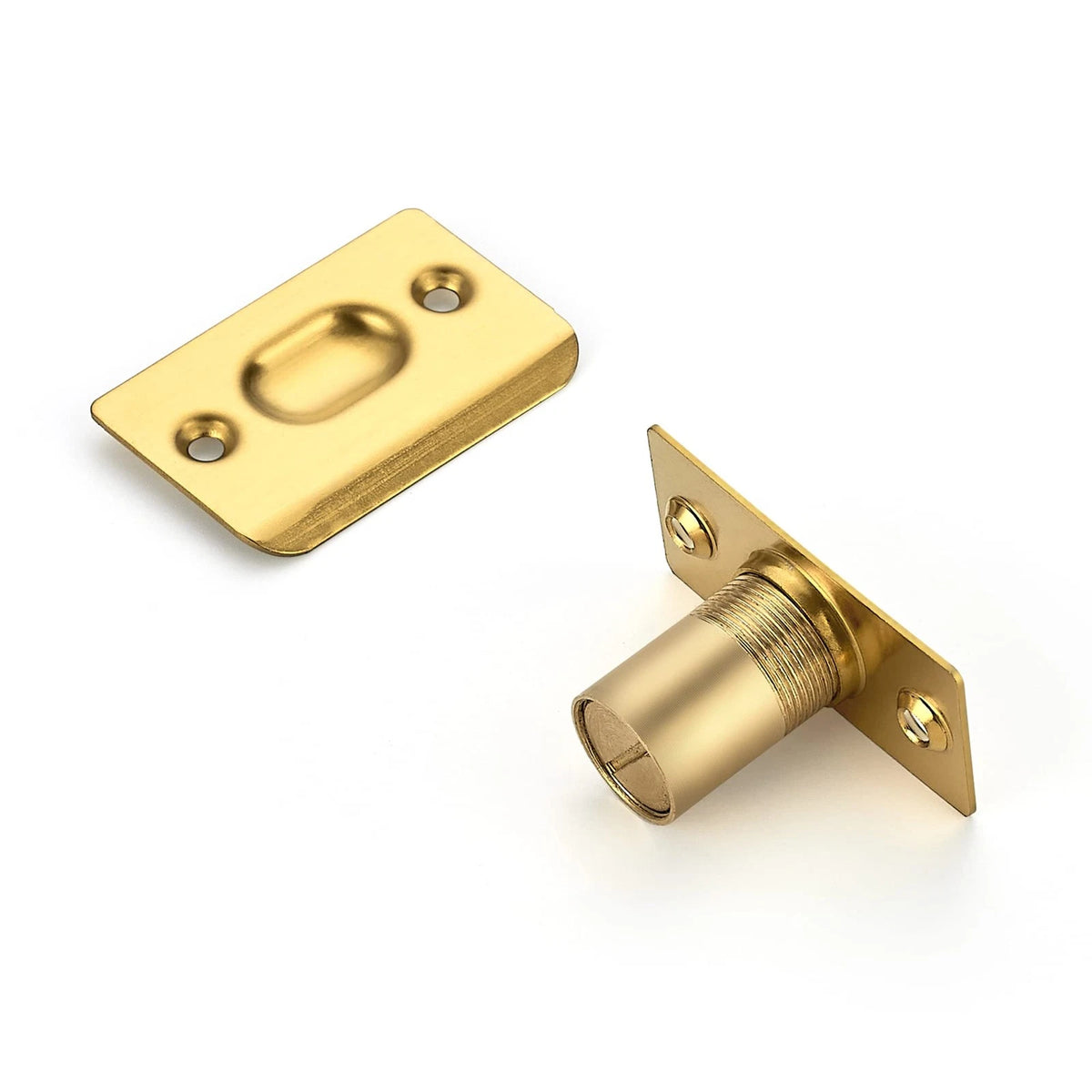 Ravinte 2 Pack Adjustable Door Ball Catch, Gold Closet 2 Pack,
