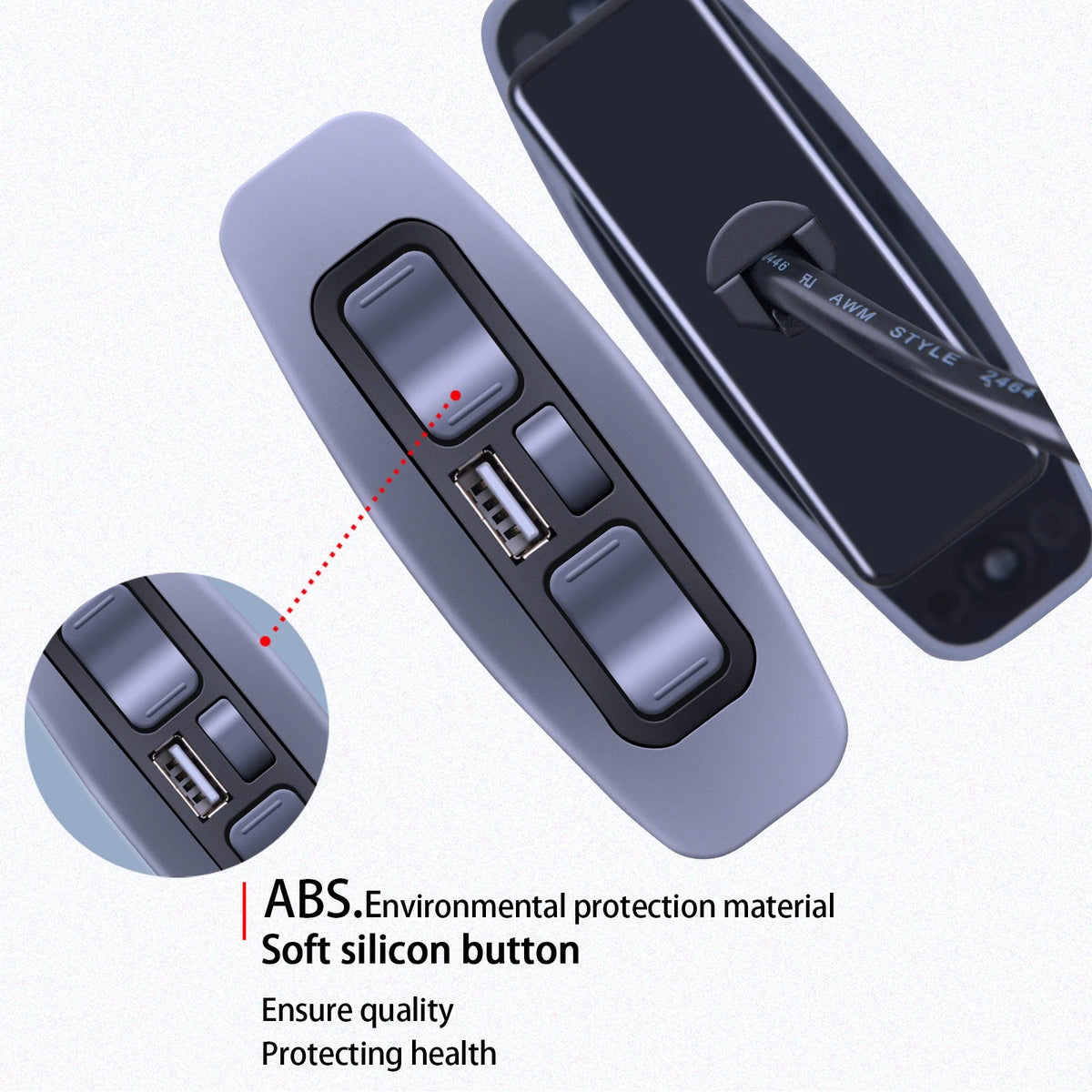 5 Pin Plug For Okin 5 Button Recliner Replacement Parts, Hand Control Handset