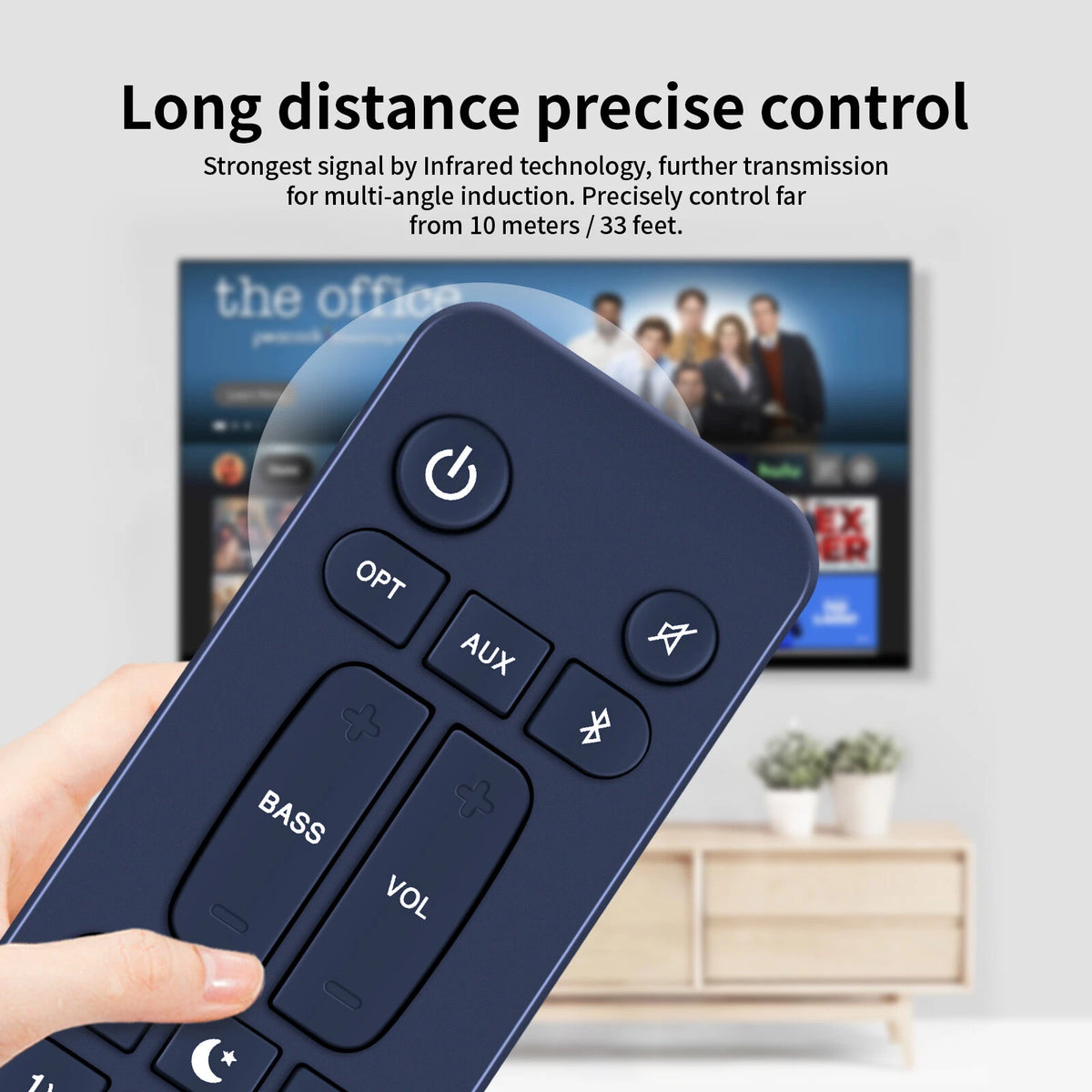 For Polk Audio Signa S2 Ultra-Slim TV Sound Bar Replacement Remote Control