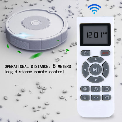 Remote Control For Ecovacs RC1507 Deebot Robotic Vacuum N79 N79S M80 white
