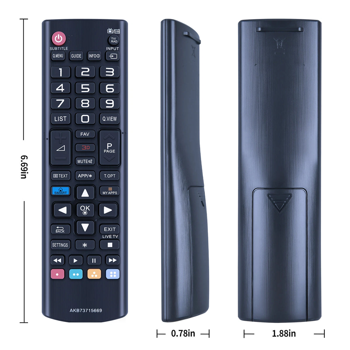 AKB73715669 Remote Control For LG LED LCD TV 32LB570U  47LB731V 49LB870V