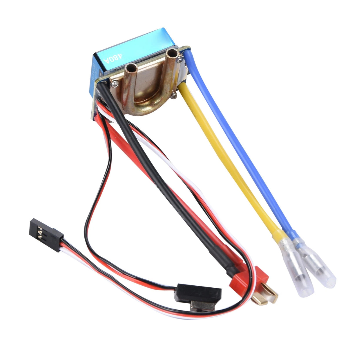480A Water-cooled Dual Mode Waterproof Brushed ESC Kit For RC Boat/Car
