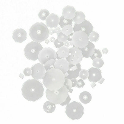 58Pack Different Size Plastic Gear Modulus 0.5 Assortment RC Car Robot Toy Motor