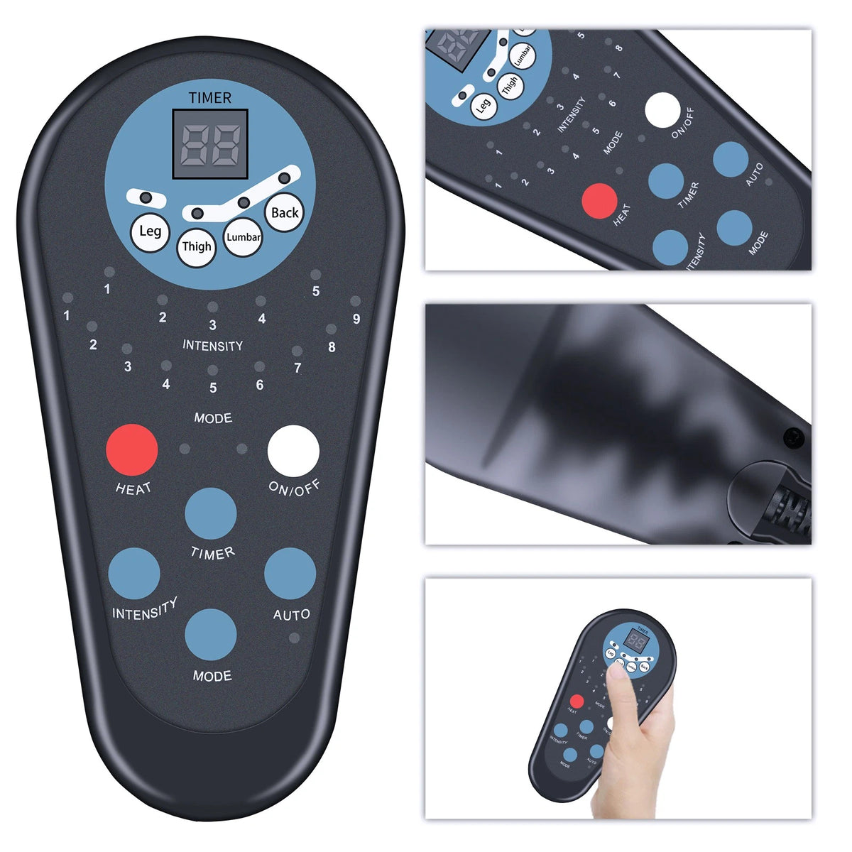 Remote Control For Relaxzen Longstreet Rocker Recliner 8 Pin Female Plug