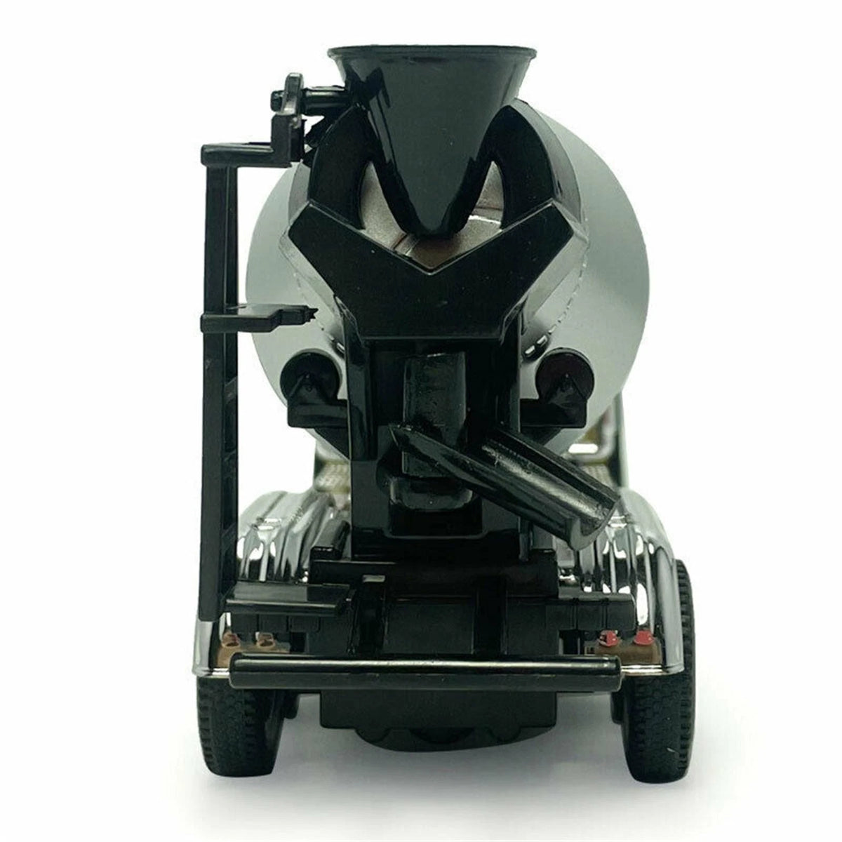 360° Rotatable Roller 1/50 Diecast Pull Back Alloy Mixer Truck Model Toy Gift