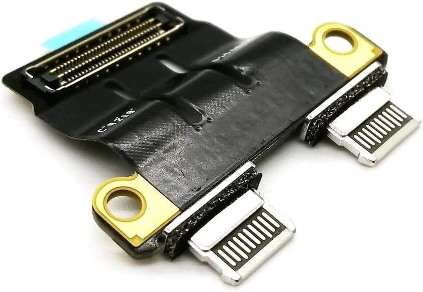 DC Power Jack I/O USB-C Board Flex Cable 820-00484-02 820-01646-A...