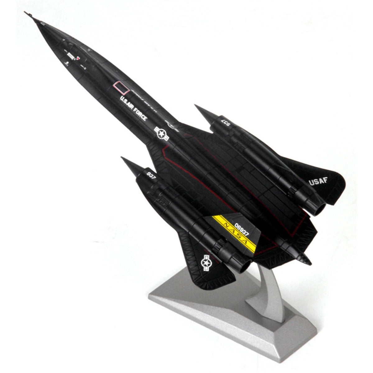 1:144 Alloy SR-71 Reconnaissance Aircraft Model Ornaments Airplane Collection